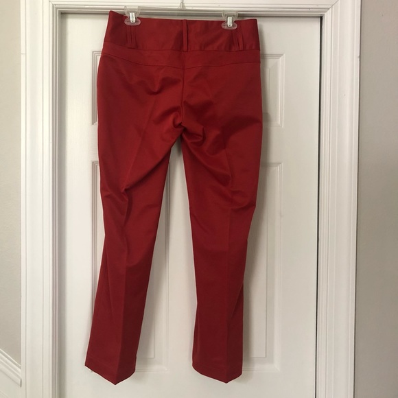 New SF Brand Brick Red Dress Pants - Picture 14 of 16